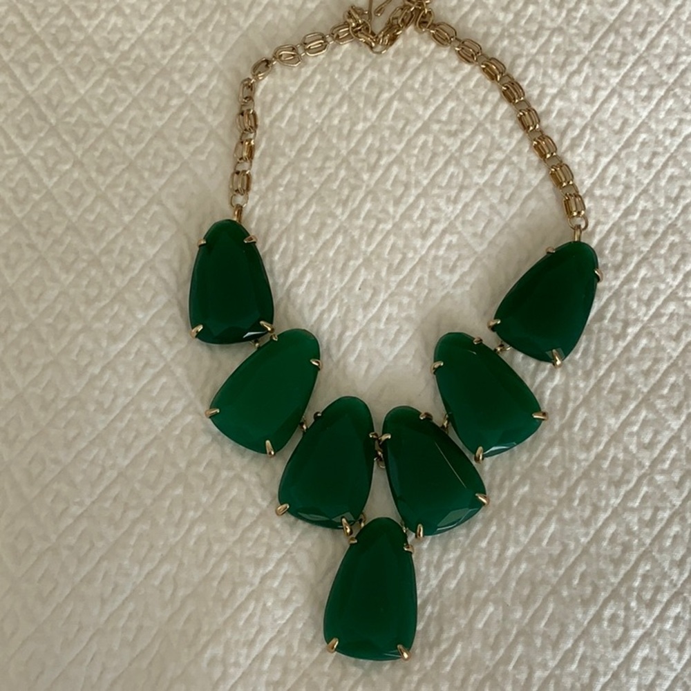 Kendra Scott Harlow Necklace - Green / Jade